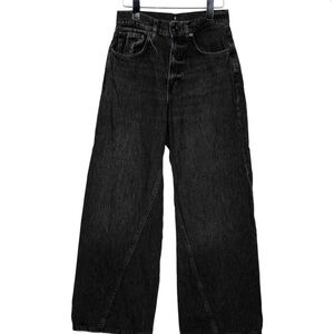 Anine Bing Black Boot Cut Jeans